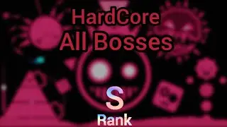 JS&B All Bosses Hardcore S Rank (Hitless) | Все Боссы на Хардкоре S Ранг (Без урона)