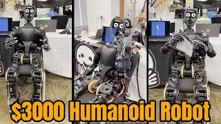 Характеристики гуманоидного робота стоимостью 3000 долларов; самый доступный робот в мире