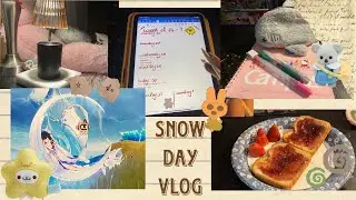 snow day vlog 1/28 ❄️⭐️