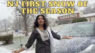 First Snow of the Season New Jersey USA | enjoy the beauty