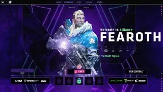 Announcing FE[A]ROTH! Alliance VALORANT IGL and Captain!