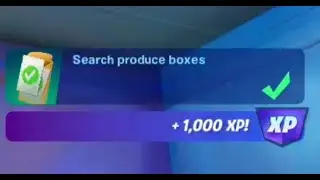Fortnite - Search Produce Boxes - Chapter 3 Season 4