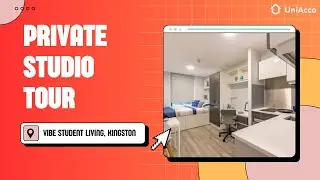 Vibe Student Living Kingston 🎓 | Private Studio Tour for Students!
