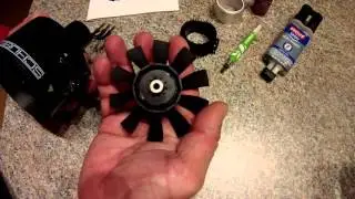 Schubeler 90mm AXI build, part 1