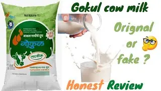 Gokul cow milk honest review