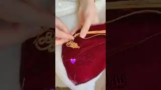 تعليم الخرج الرقاوي تعليم الخرج تعليم شك الابره تطريز ع تقومه (3)