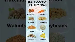 Best Foods for a Healthy & Sharp Brain 🧠 | Memory Boosting Diet#viral #shorts #usaviral #indiaviral