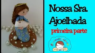 Nossa Sra. de Joelhos em amigurumi