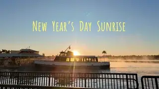 New Year’s Day Sunrise on the Water | Walt Disney World Calm Morning