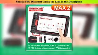 Must Buy THINKCAR ThinkScan Max 2 Car Diagnostic Tools Full system CANFD For GM AF DPF IMMO 28