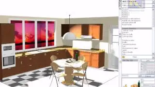 Diseño de cocina con despiece en Kitchendraw