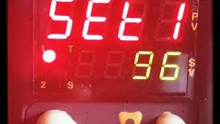 Temperature controller selec TC 244 parameter setting values