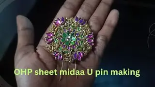 OHP SHEET MIDA U pin తయారు చేయడం ఎలా Full video.. USA Order Details