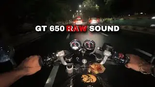 GT 650 Red Rooster Exhaust Sound | Loud & Raw!