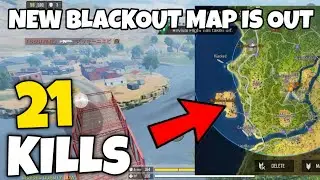NEW BLACKOUT MAP IS OUT COD MOBILE BATTLE ROYALE SEASON 8