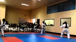SKC-LSPU-SPCC Girls Team Kata