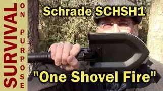 *** Schrade SCHSH1 Folding Shovel Extreme Silly Testing