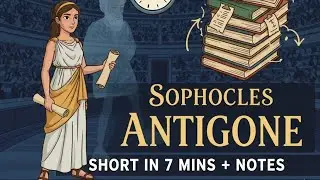 English (Hons.)| Unit 3, Sophocles Antigone | One short with notes | European Classical Literature.
