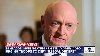 Pentagon says it's launching 'thorough review' into Democratic Sen. Mark Kelly