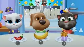 Talking Tom Billi Ka Game Minki Ka Game Funny Video (Day - 23)