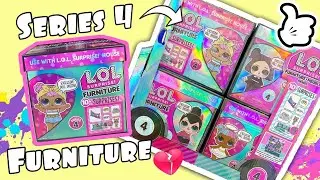 LOL Surprise Furniture Series 4 Unboxing Dawn&rsquo;s Chill Patio