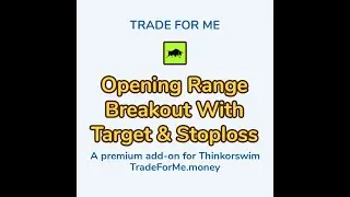 How to configure the opening range breakout (ORB) with target and stoploss indicator for Thinkorswim