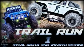RC Patrol - Trail Run 1 - Axail Wraith Spawn and Axial SCX10