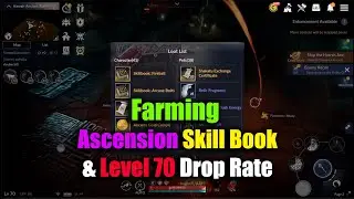 Black Desert Mobile Farming Ascension: книга навыков и шанс выпадения предметов 70-го уровня