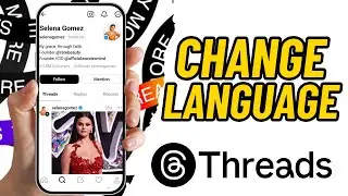How to Change Language on Threads App #tutorial