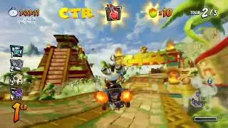 CTR : Nitro Fueled : Pyramide Papu (N.Tropy)