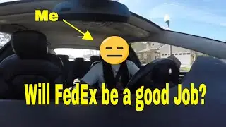 Getting Ready For My First day at Fedex.