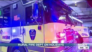 Rural firefighters gear up for the holidays