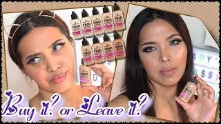 NEW ESSENCE INSTA PERFECT LIQUID MAKEUP REVIEW , SWATCHES & WEAR TEST