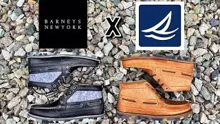 Barneys New York x Sperry Top-Sider Chukka Boots