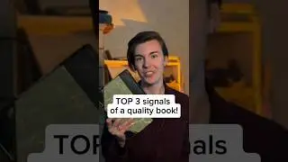 TOP 3 signals of a quality book❗️ #signals #quality #top3 #top #books #secrets