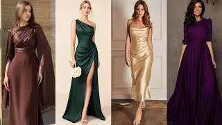 Luxury Silk Dress Collection 2025 | Party Wear & Casual Styles | Must-Have Outfits for Every Woman