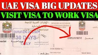 UAE Visa Big Update 6th Jan 2026 || Dubai Work Visa Latest Update || UAE Visit Visa News