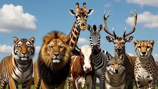Life in the Open Fields: Stories of Wild Animals| Ai Generated Animals Life