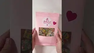 DIY Cute Paper Candy Bag | Gift idea #papercraft #diycrafts #papercrafting #giftideas