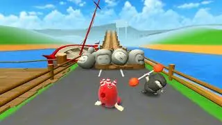 Cool Fullscreen Reverse Gameplay HD - Oddbods Turbo Run Episode 1