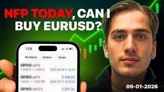 CAN I BUY EURUSD DURING NFP TODAY!? - Forex Market Outlook Ep. 103