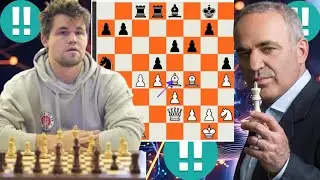 Carlsen vs Kasparov: Stunning Middlegame Ideas and Attacks