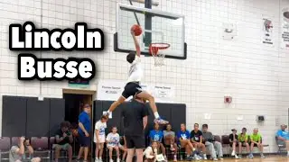 Lincoln Busse Hits TOUGH Dunks at the 2025 Nickle Dickle Dunk Contest