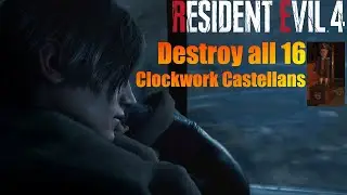 Resident Evil 4 Remake - all Castellans Locations