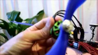 Turnigy Multistar 2213-980Kv скрип подшипников