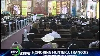 CTV NEWS - HUNTER J FRANCOIS, ST LUCIA PAYS TRIBUTE