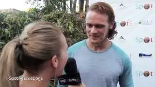 Sam Heughan , OUTLANDER , Saving Spot Dog Rescue Benefit, TIATO