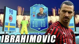 FIFA 20 90 RATED ZLATAN IBRAHIMOVIC PLAYER REVIEW | WINTER REFRESH IBRA!!!
