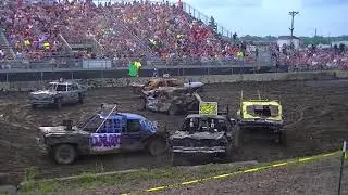 McLeod County Fair Demolition Derby 2018: Old Iron