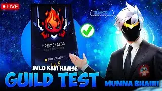 COME BACK IN FREE FIRE 🔥👑 No Mercy Gameplay 🎯Free Fire Live🤯#freefiremax  #live #munna100k #freefire